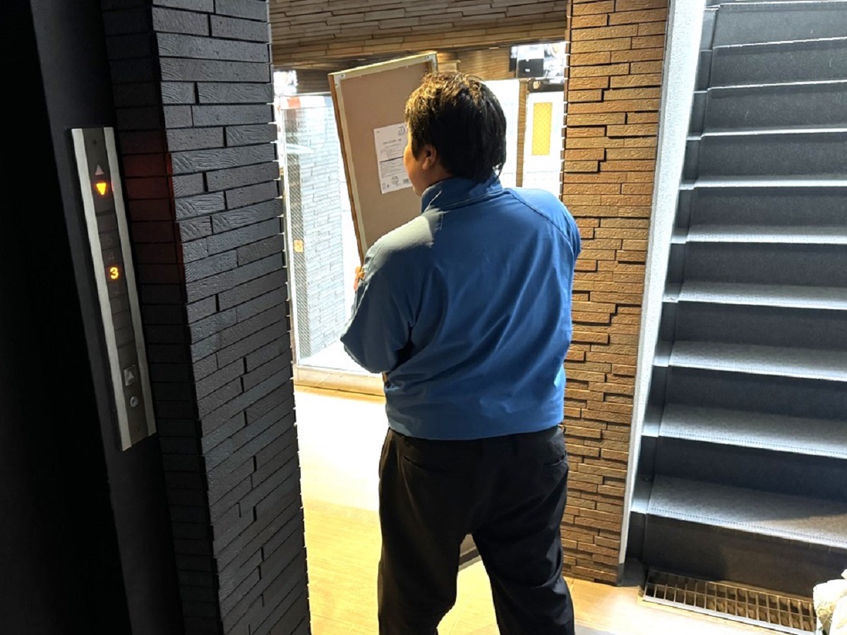 「マンションから家財一式の回収を承りました」作業写真